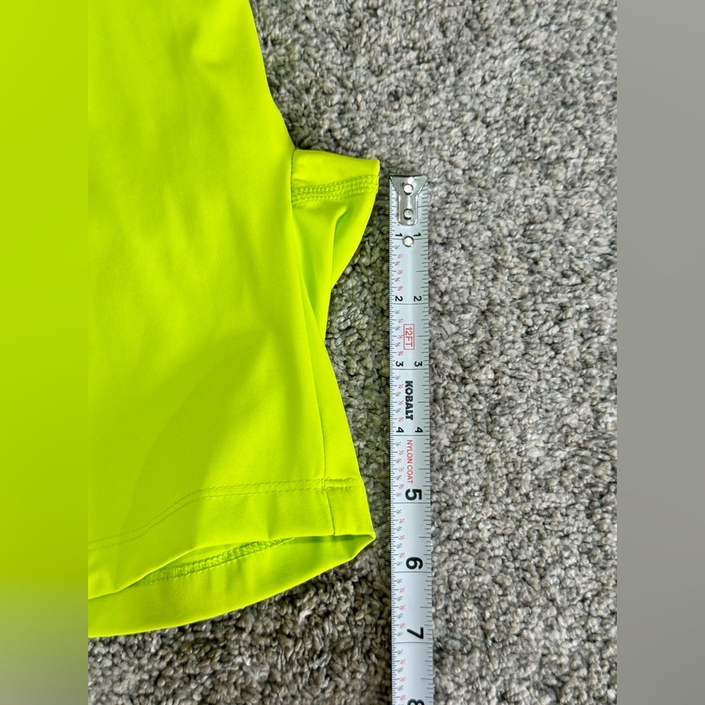 Outdoor Voices x Disney Goofy "Snacks" biker shorts-Lime Green-XS - Picture 5 of 7